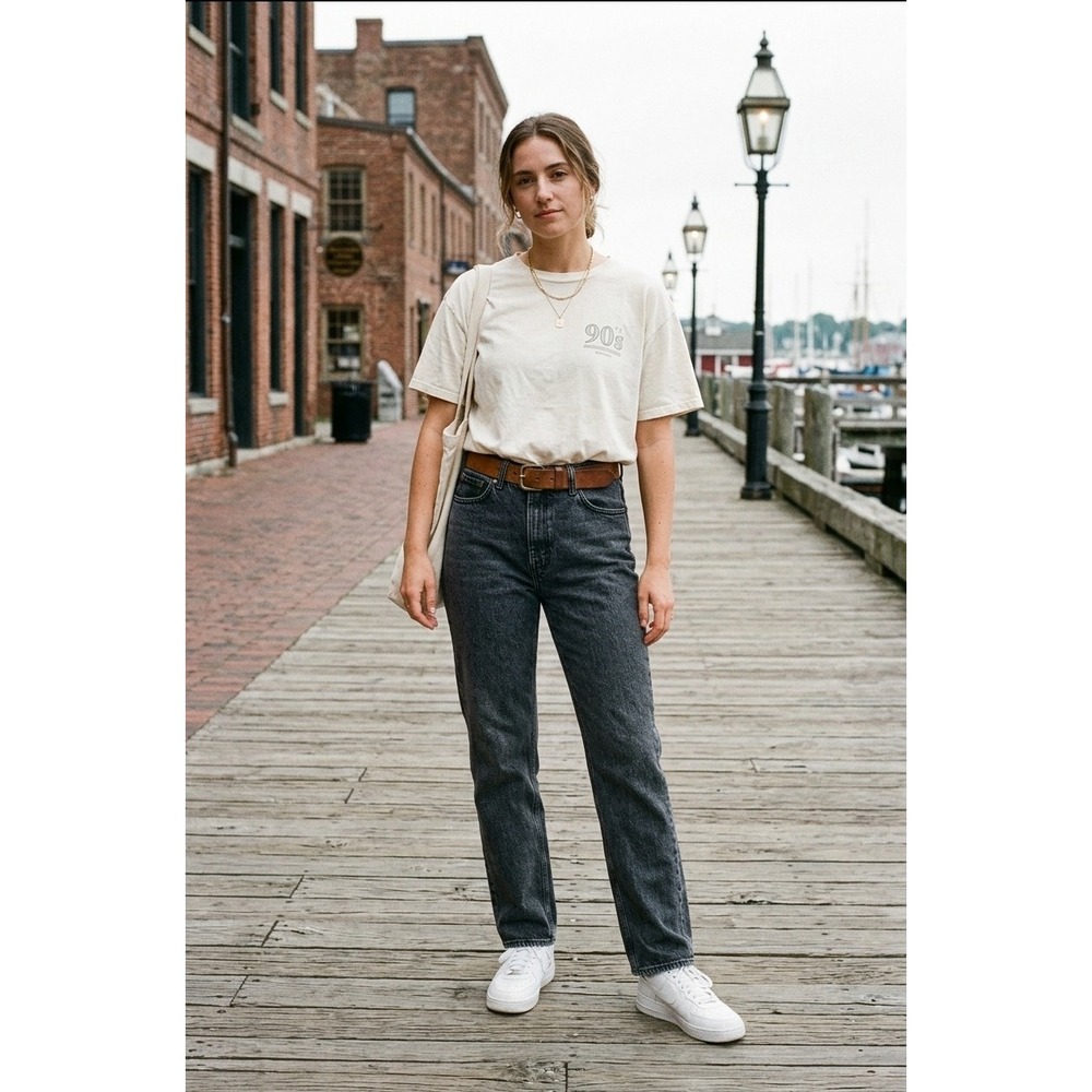 90's Jeans - Abercrombie & Fitch, Faded Black, Size 24 | 00